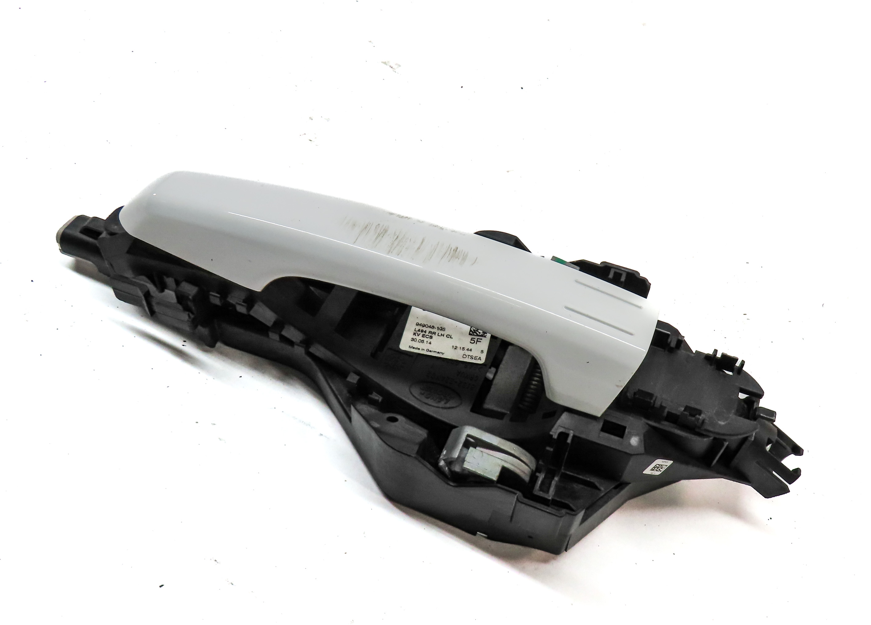 12-17 RANGE ROVER EVOQUE L494 L405 L538 REAR LEFT PASSIVE DOOR HANDLE (White) — exact item pictured